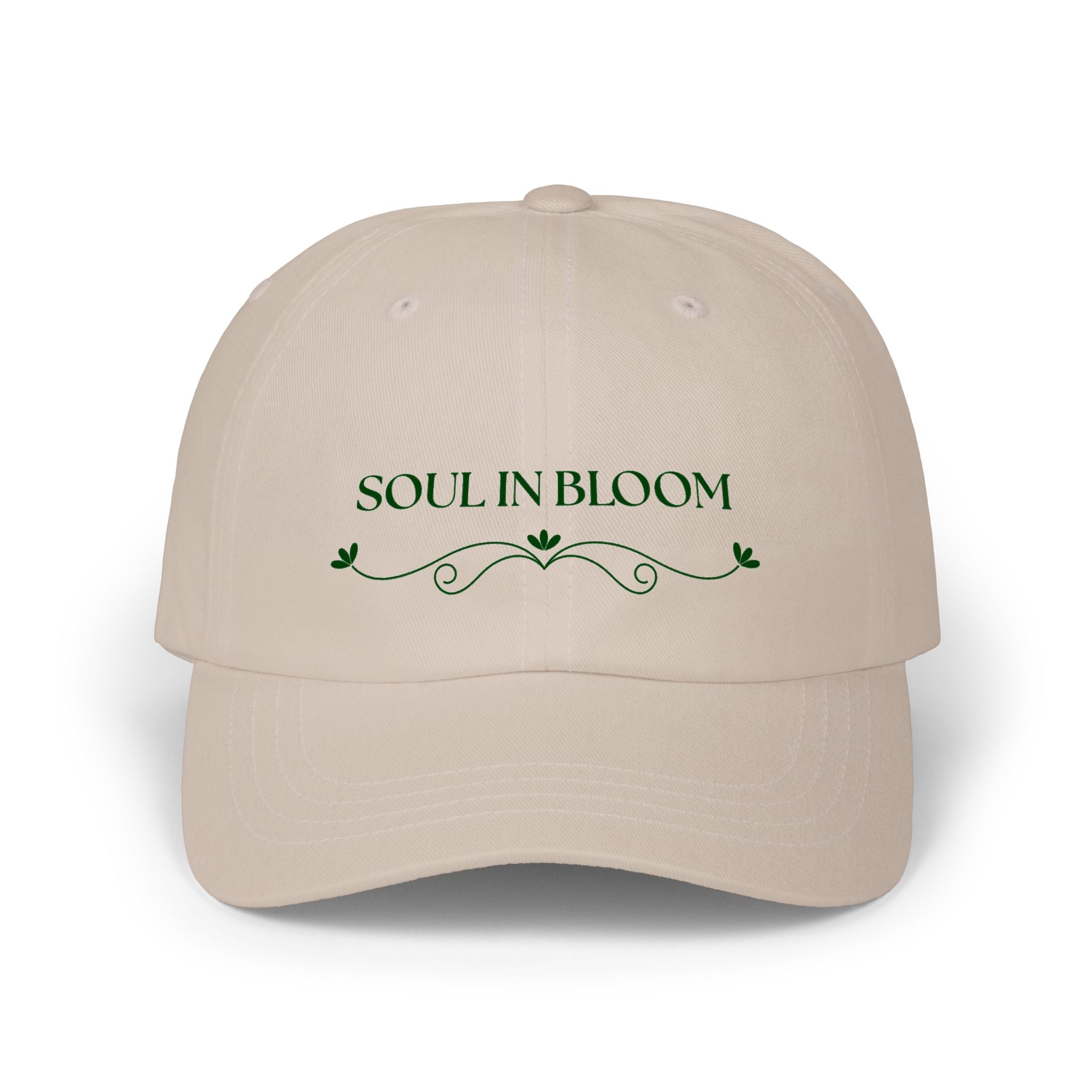 SOUL IN BLOOM – Botanical Cap mit Good Vibes