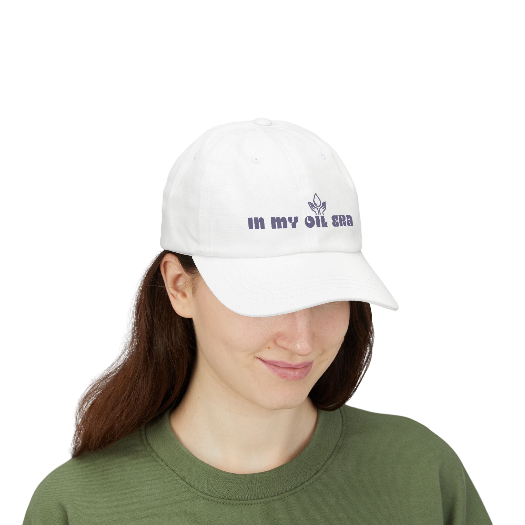 IN MY OIL ERA Cap – Bestickte Baumwollcap für Öl-Fans