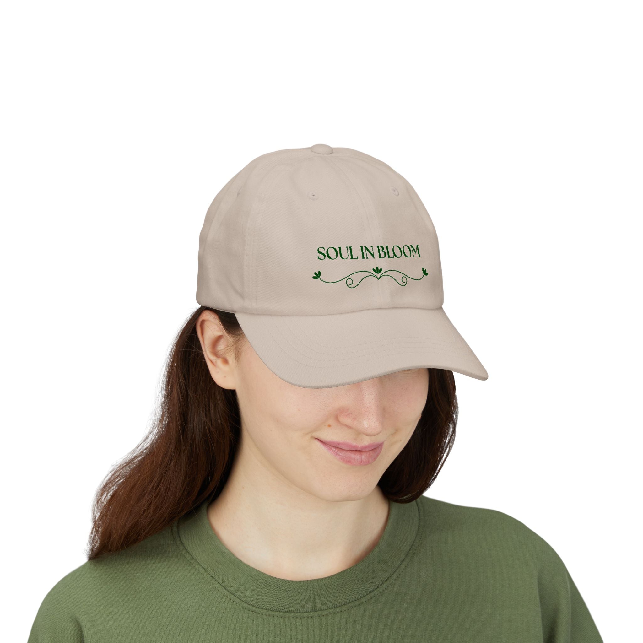 SOUL IN BLOOM – Botanical Cap mit Good Vibes