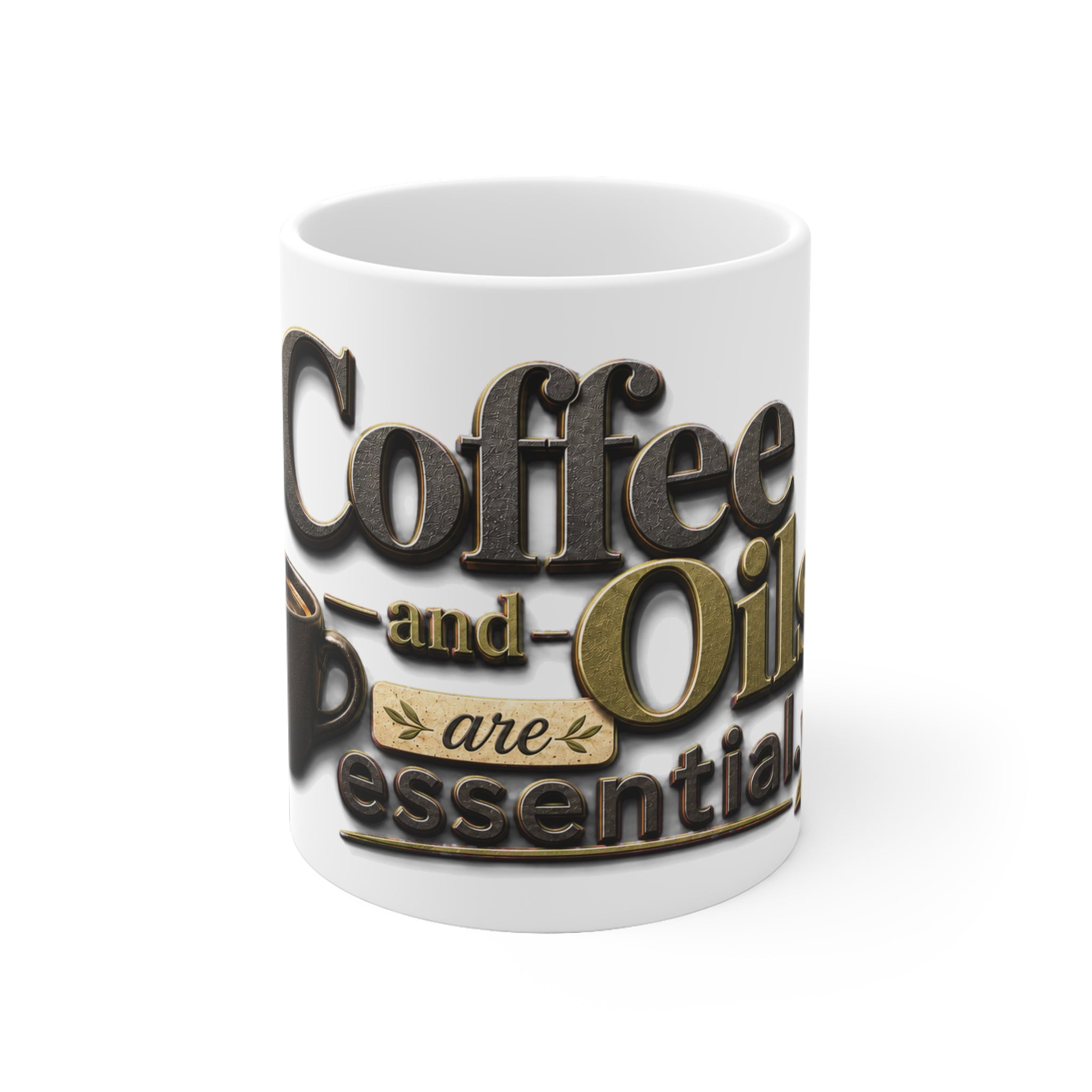 Coffee and Oils Are Essential – Tasse für ätherische Öle Fans