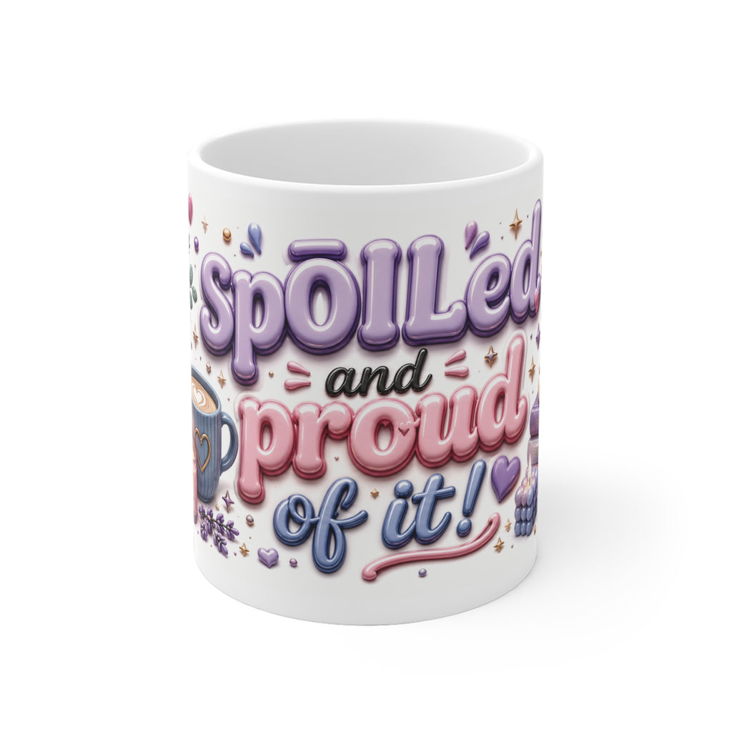 SpOILed and Proud of It Mug | Florale Keramiktasse für Essential Oil Lovers