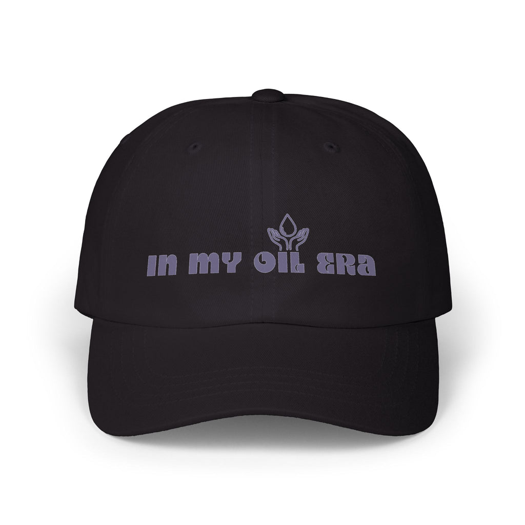 IN MY OIL ERA Cap – Bestickte Baumwollcap für Öl-Fans