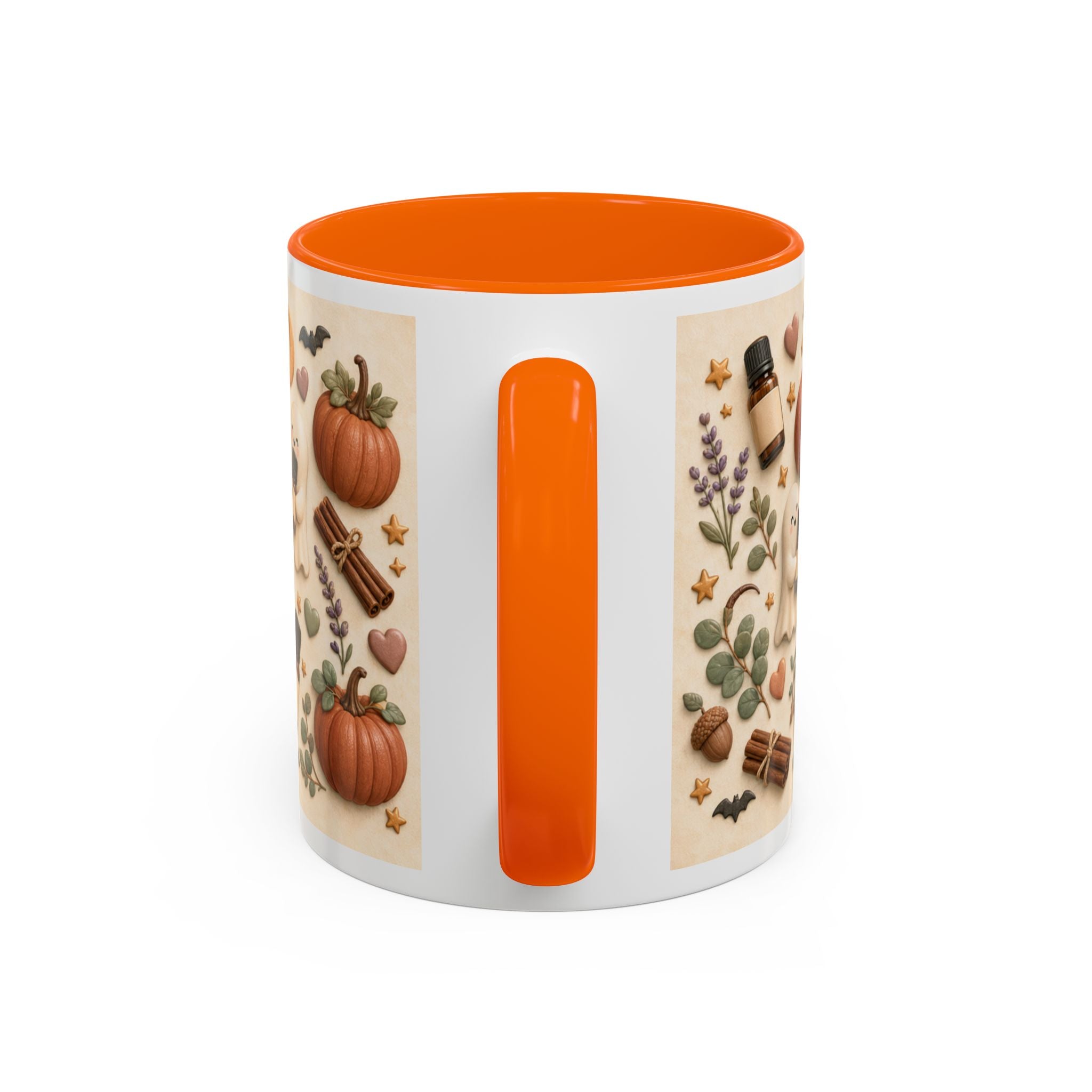 Oils First, Haunt Later“ Kaffeetasse – Halloween-Geist & ätherische Öle