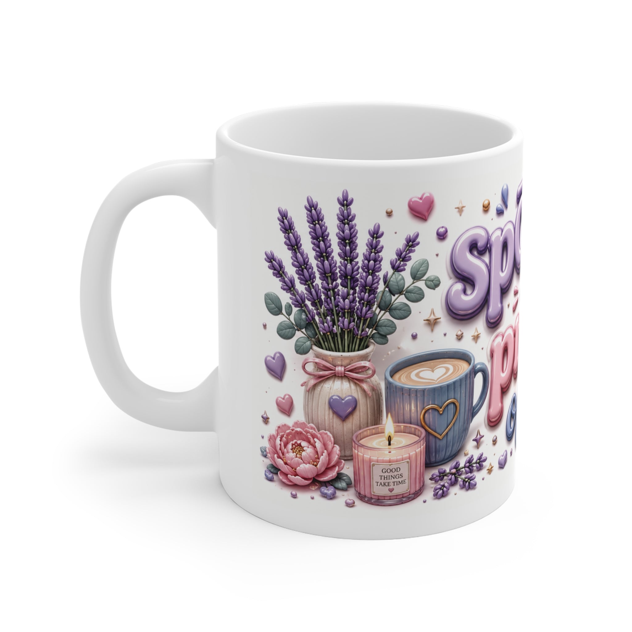 SpOILed and Proud of It Mug | Florale Keramiktasse für Essential Oil Lovers
