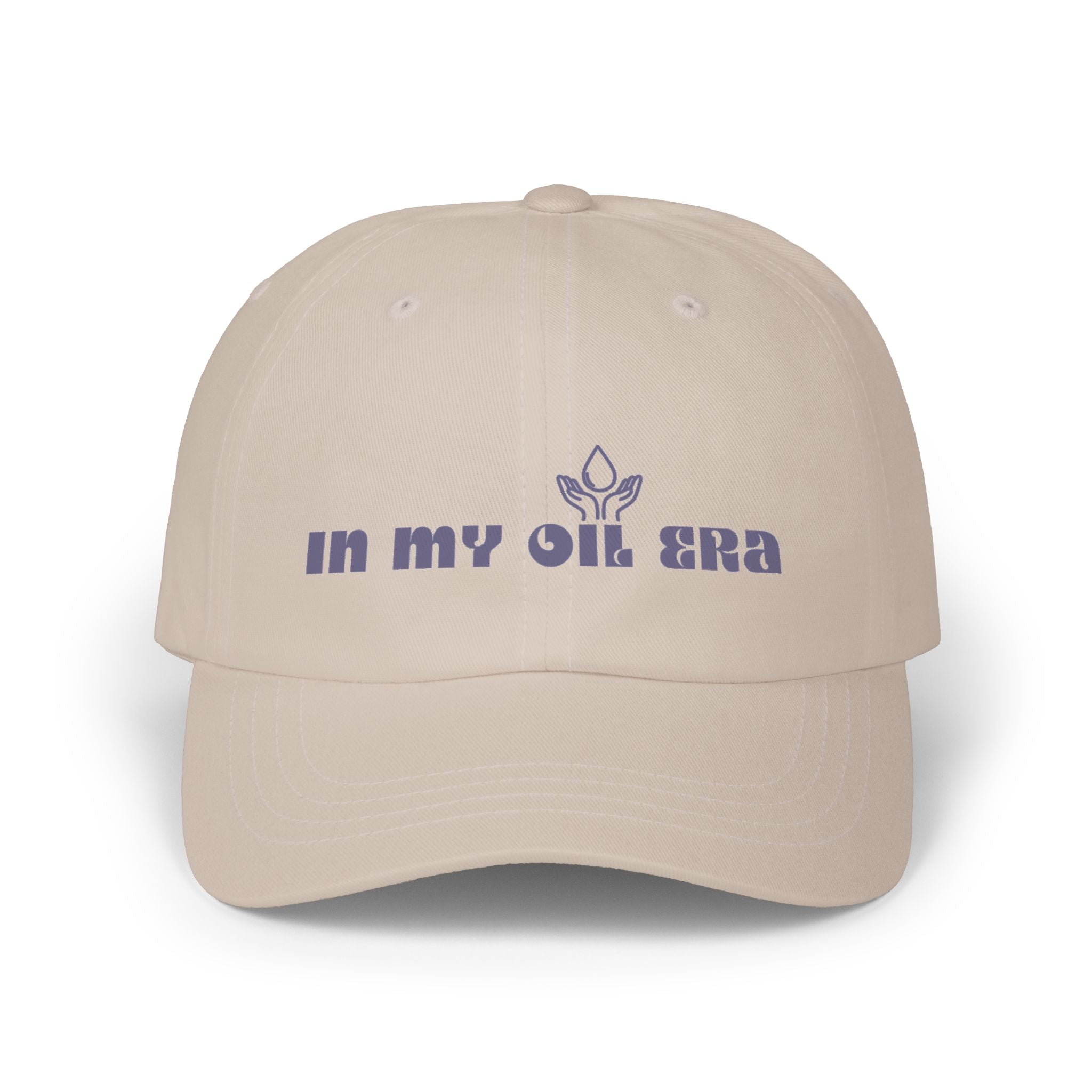 IN MY OIL ERA Cap – Bestickte Baumwollcap für Öl-Fans