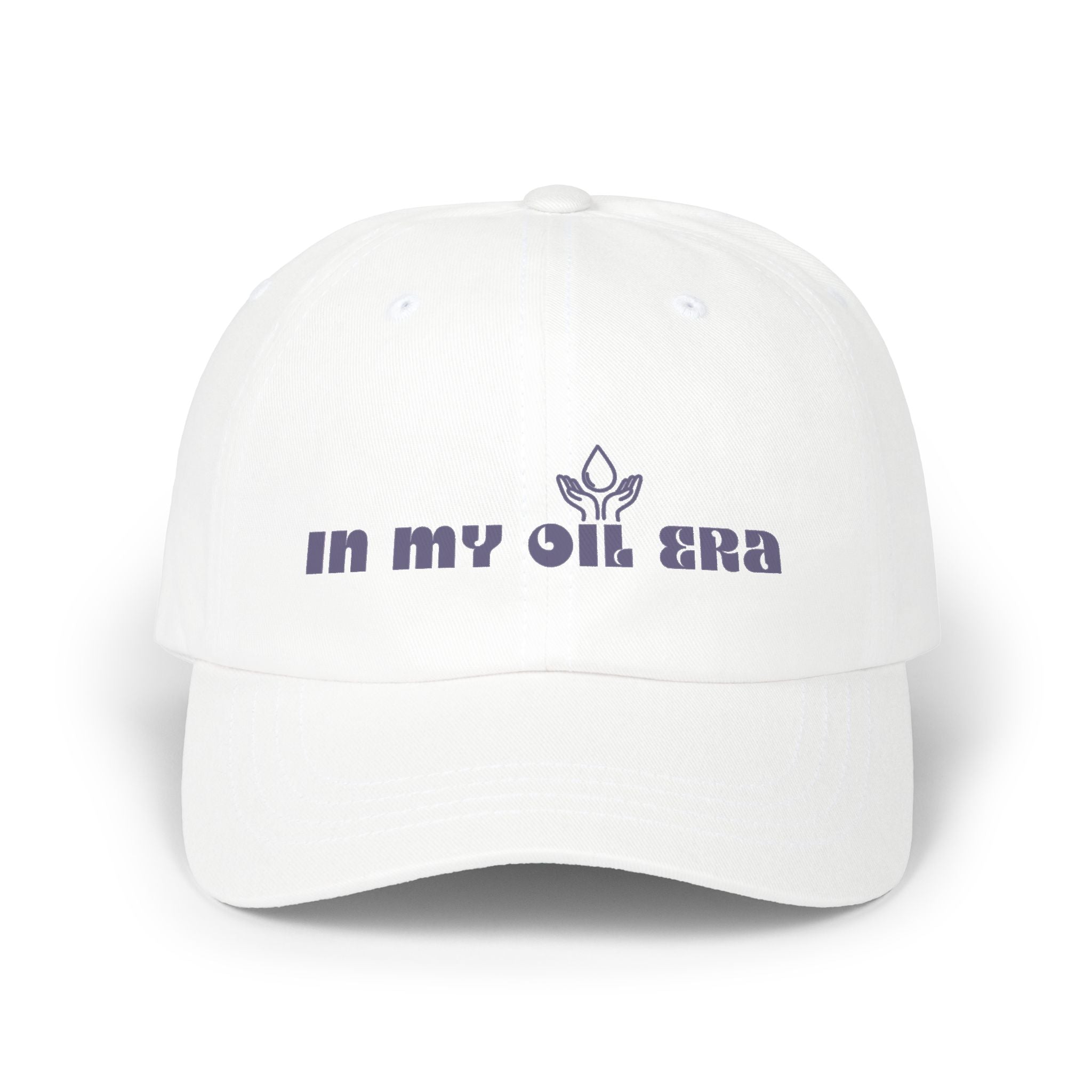 IN MY OIL ERA Cap – Bestickte Baumwollcap für Öl-Fans