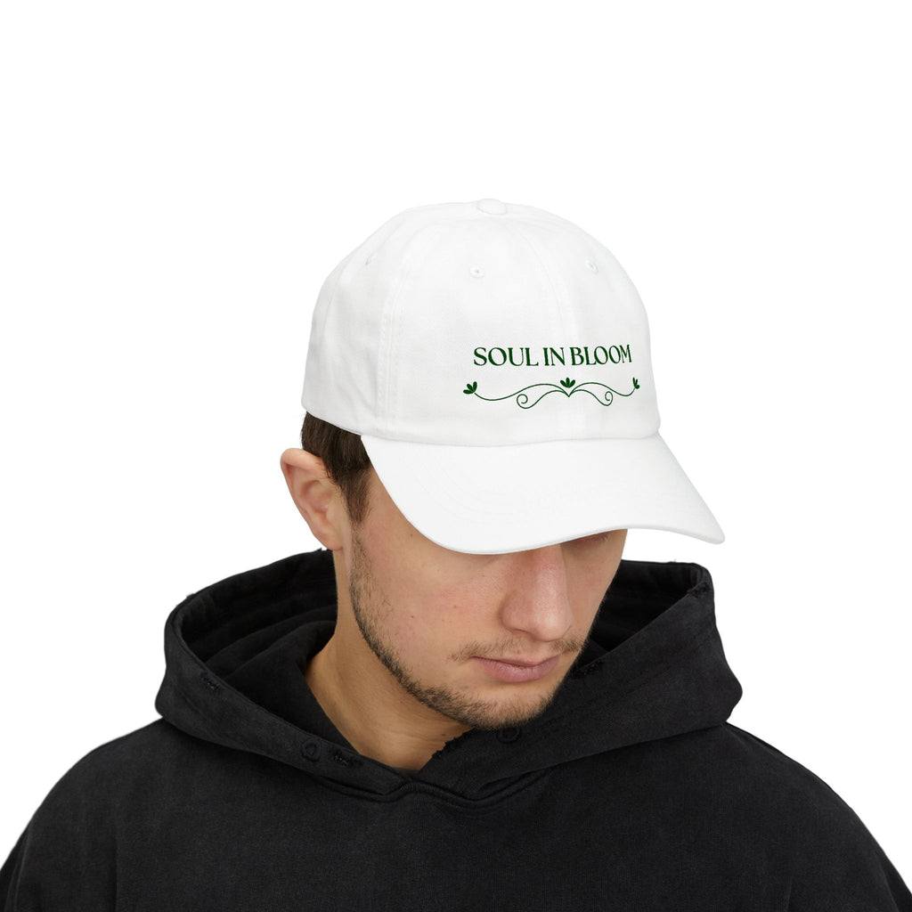 SOUL IN BLOOM – Botanical Cap mit Good Vibes
