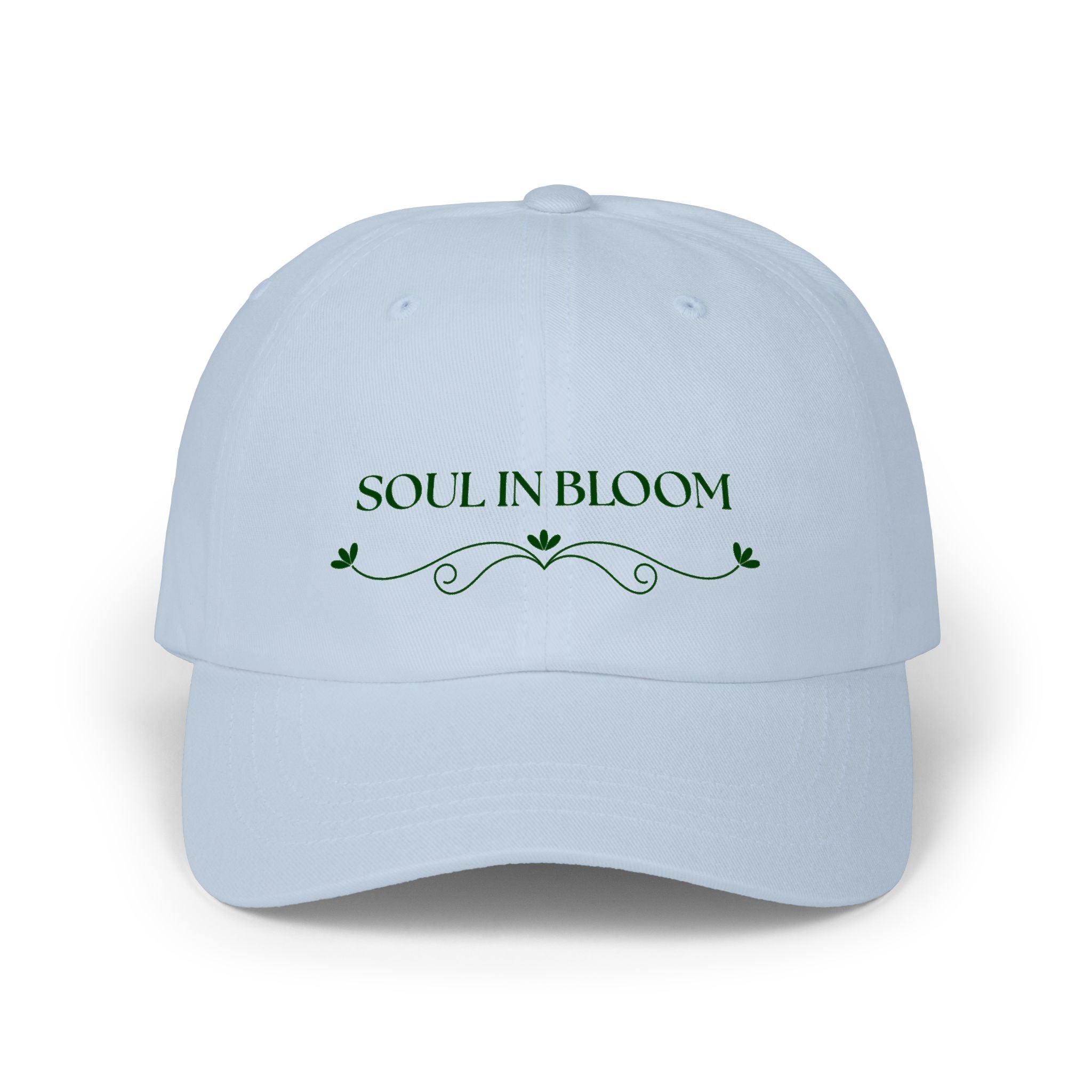 SOUL IN BLOOM – Botanical Cap mit Good Vibes