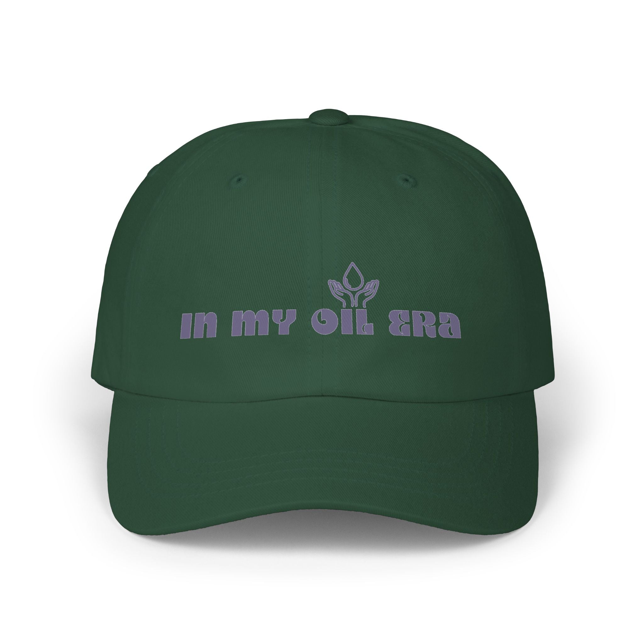 IN MY OIL ERA Cap – Bestickte Baumwollcap für Öl-Fans