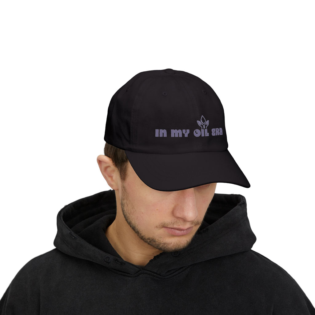 IN MY OIL ERA Cap – Bestickte Baumwollcap für Öl-Fans
