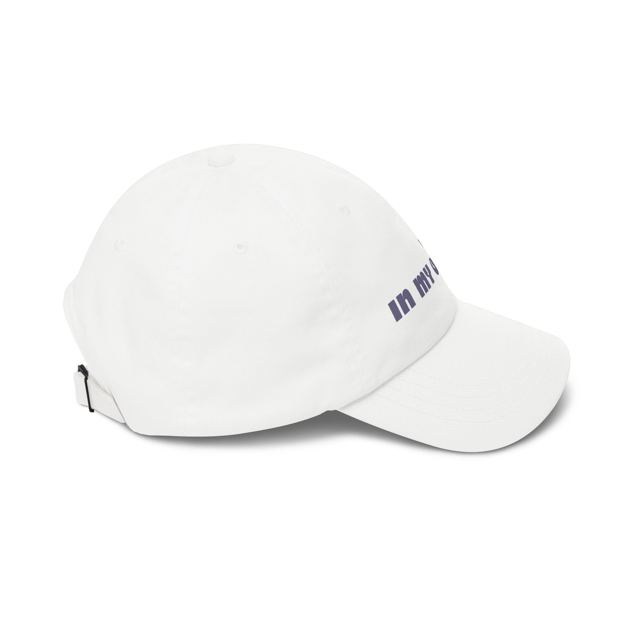 IN MY OIL ERA Cap – Bestickte Baumwollcap für Öl-Fans