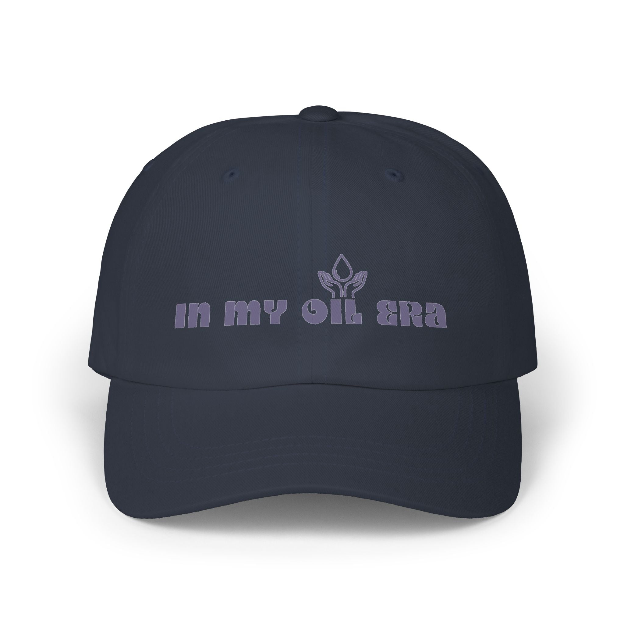 IN MY OIL ERA Cap – Bestickte Baumwollcap für Öl-Fans