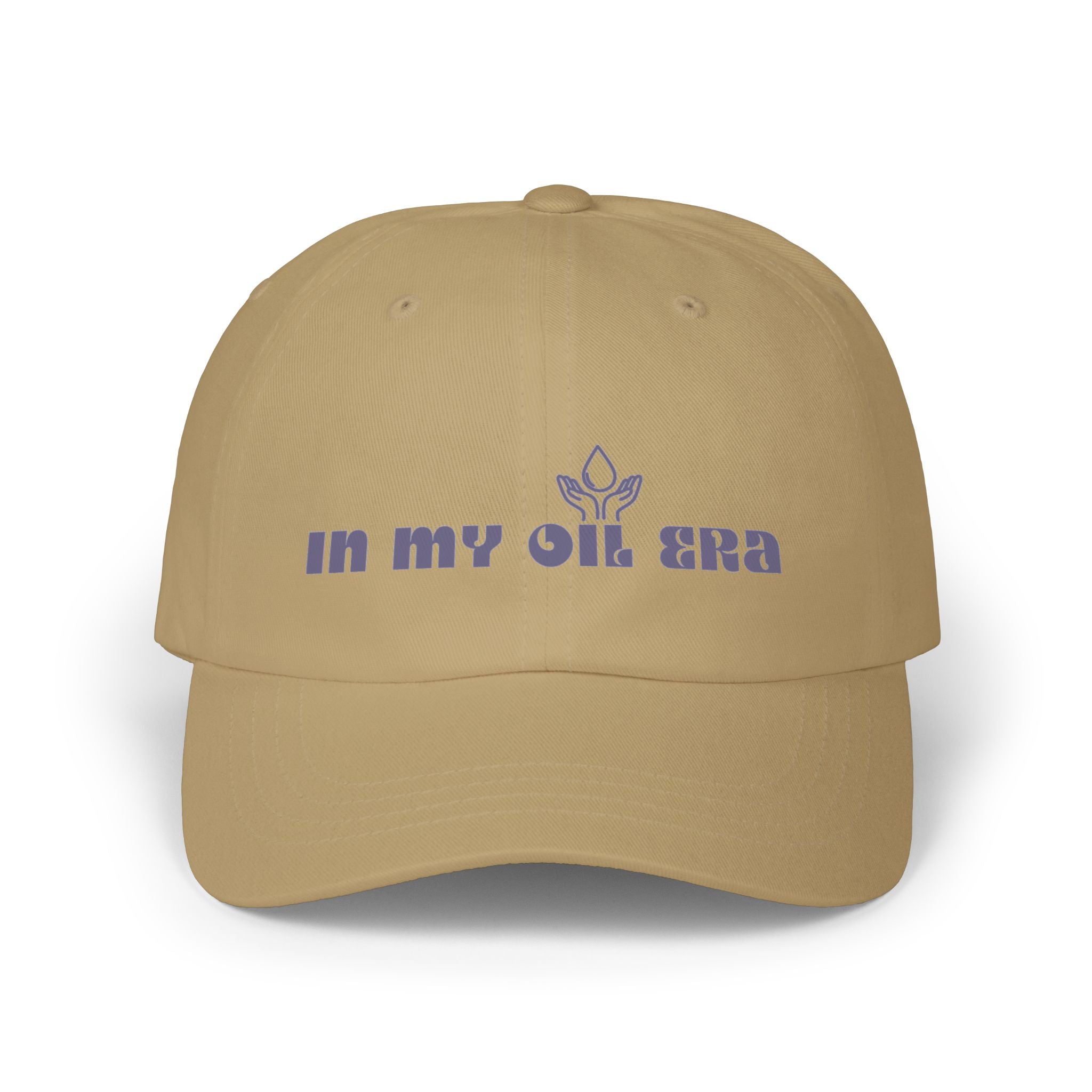 IN MY OIL ERA Cap – Bestickte Baumwollcap für Öl-Fans