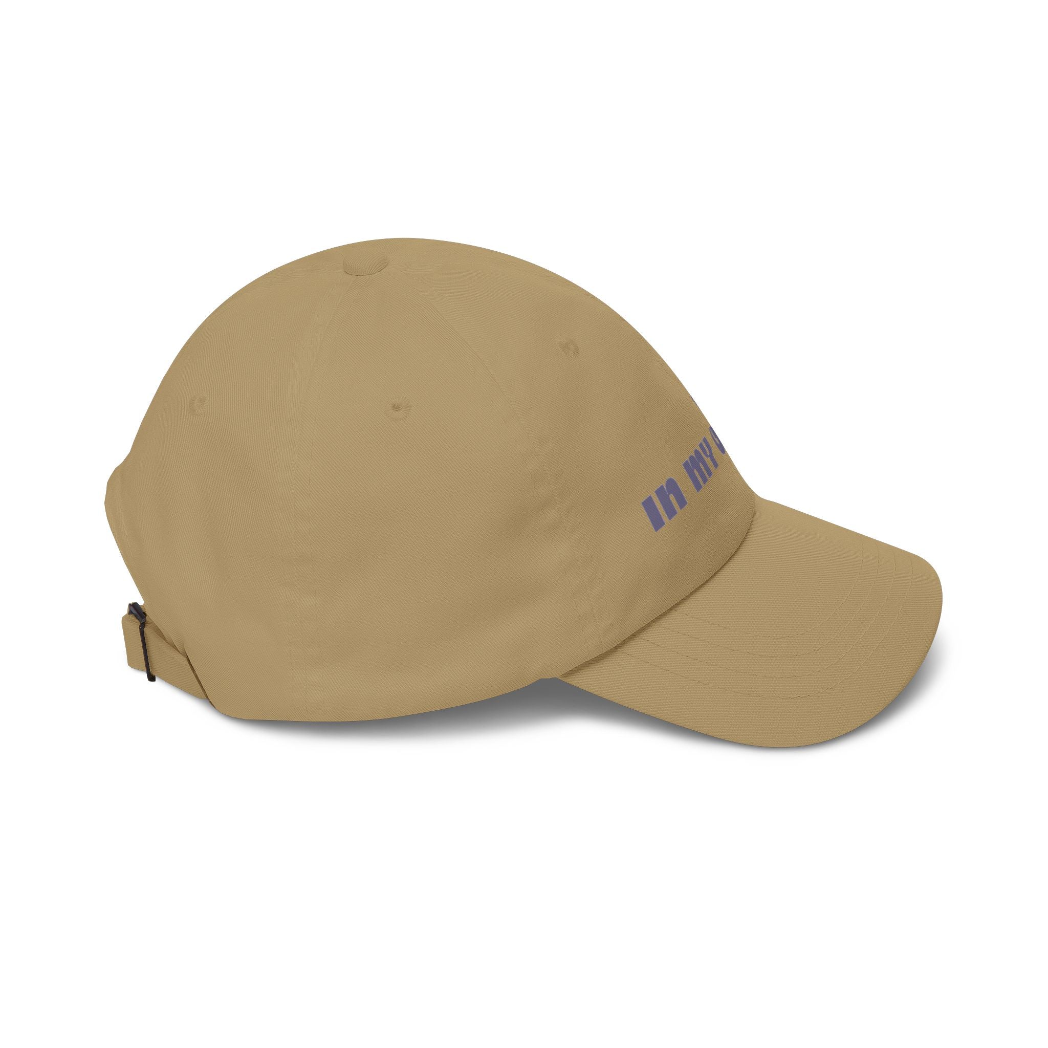 IN MY OIL ERA Cap – Bestickte Baumwollcap für Öl-Fans
